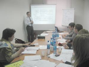 Участники бизнес семинара